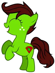 Size: 2135x2810 | Tagged: safe, artist:optimusv42, derpibooru import, oc, oc:jungle heart, oc:jungle jewel, earth pony, pony, cutie mark, female, filly, friendship troopers, jungle pony, my little pony friendship troopers, simple background, solo, transparent background