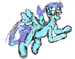 Size: 3049x2381 | Tagged: safe, artist:homeshine, derpibooru import, oc, oc:homeshine, pegasus, pony, female, glasses, pegasus oc, simple background, solo, traditional art, wings