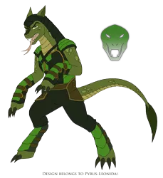 Size: 2069x2255 | Tagged: safe, artist:pyrus-leonidas, derpibooru import, reptile, series:mortal kombat:defenders of equestria, claws, image, long tongue, mortal kombat, mortal kombat x, png, saurian, simple background, solo, syzoth, tongue out, transparent background, zaterran