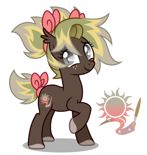 Size: 3300x3500 | Tagged: safe, alternate version, artist:oyks, derpibooru import, oc, unnamed oc, unofficial characters only, bat pony, pony, bat pony oc, bat wings, bow, colored hooves, ear fluff, female, freckles, hair bow, looking at you, mare, multicolored hair, raised hoof, simple background, smiling, solo, tail bow, tail wrap, transparent background, wings