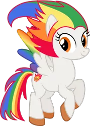 Size: 4000x5577 | Tagged: safe, artist:melisareb, derpibooru import, oc, oc:irene iridium, ponified, unofficial characters only, object pony, original species, pegasus, pony, .svg available, absurd resolution, cute, element pony, female, flying, i can't believe it's not badumsquish, inkscape, looking at you, mare, ocbetes, simple background, solo, transparent background, vector, wings