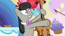 Size: 1920x1080 | Tagged: safe, derpibooru import, screencap, octavia melody, earth pony, pony, a horse shoe-in, cello, female, mare, musical instrument, solo