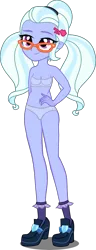 Size: 2036x5316 | Tagged: suggestive, artist:nightred15, artist:xebck, derpibooru import, edit, edited edit, editor:slayerbvc, vector edit, sugarcoat, equestria girls, friendship games, breasts, clothes, cute, featureless breasts, female, gray bra, gray underwear, panties, see-through, shoes, simple background, solo, solo female, transparent background, underwear, underwear edit, vector