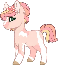 Size: 484x538 | Tagged: safe, artist:jaysey, artist:klawiee, derpibooru import, oc, unofficial characters only, earth pony, base used, blank flank, colored hooves, earth pony oc, female, filly, offspring, parent:big macintosh, parent:fluttershy, parents:fluttermac, pinto, simple background, solo, transparent background