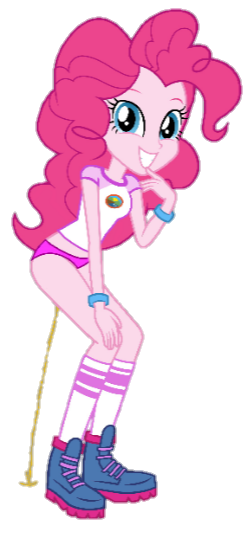 Size: 250x533 | Tagged: suggestive, artist:imperfectxiii, artist:nightred15, derpibooru import, edit, editor:astroboy84, pinkie pie, equestria girls, legend of everfree, boots, bracelet, breasts, camp everfree outfits, clothes, cute, female, fetish, jewelry, looking at you, no pants, panties, pink panties, pink underwear, pissing, render, sexy, shirt, shoes, simple background, socks, solo, solo female, transparent, transparent background, underwear, underwear edit, urine, vector, watersports