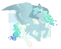 Size: 2696x2169 | Tagged: safe, artist:holoriot, derpibooru import, oc, oc:silver eclipse, pegasus, pony, female, magical lesbian spawn, mare, offspring, parent:princess luna, parent:vapor trail, simple background, solo, transparent background