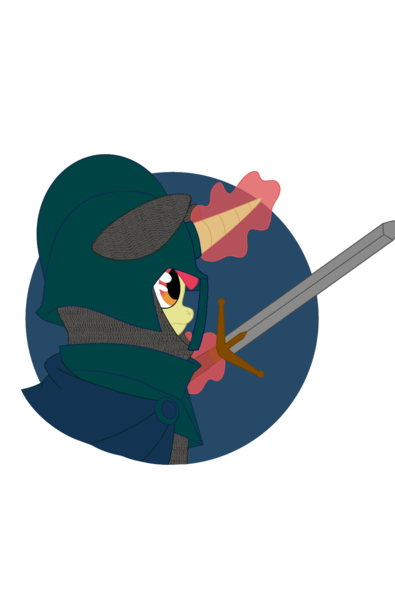 Size: 1080x1642 | Tagged: artist needed, safe, derpibooru import, oc, unofficial characters only, pony, unicorn, equestria at war mod, armor, chainmail, chest plate, cloak, clothes, helmet, knight, magic, medieval, river republic, simple background, solo, sword, telekinesis, transparent background, weapon