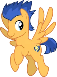 Size: 1280x1728 | Tagged: .ai available, artist:cloudyglow, derpibooru import, flash sentry, flying, looking back, male, pegasus, safe, simple background, smiling, solo, stallion, the last problem, transparent background, vector