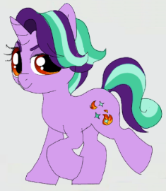 Size: 235x270 | Tagged: safe, artist:anonymous, derpibooru import, edit, edited edit, firelight, starlight glimmer, oc, oc:starfire glimmer, unofficial characters only, pony, unicorn, cutie mark, eyebrows, eyelashes, eyeshadow, father and daughter, female, fire, glimmercest, implied incest, inbreeding, incest, looking at you, makeup, male, mare, nostrils, offspring, parent:starlight glimmer, parents:firelight glimmer, parents:glimmercest, product of incest, running, shipping, simple background, smiling, solo, stars, straight, trotting, xk-class end-of-the-world scenario