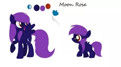 Size: 932x519 | Tagged: safe, artist:theponythatdraws, derpibooru import, oc, oc:moon rose, pegasus, pegasus oc, reference sheet, wings