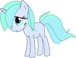 Size: 4001x3039 | Tagged: safe, artist:nero-narmeril, derpibooru import, oc, oc:ocean blossom, pony, unicorn, female, simple background, solo, teenager, transparent background, vector