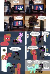 Size: 2562x3770 | Tagged: safe, artist:curiousglaistig, derpibooru import, king sombra, lyra heartstrings, oc, oc:ace, oc:pun, pony, ask pun, ask, fourth wall, irl, lasso, photo, plushie, rope