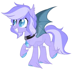 Size: 1280x1247 | Tagged: safe, artist:magicdarkart, derpibooru import, oc, bat pony, pony, deviantart watermark, female, mare, obtrusive watermark, simple background, solo, transparent background, watermark