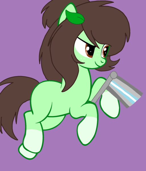 Size: 1460x1707 | Tagged: safe, artist:circuspaparazzi5678, derpibooru import, oc, oc:thin mint, earth pony, pony, base used, demiboy, demiboy pride flag, male, pride, pride flag, pride month, solo, thin mint