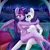 Size: 4000x4000 | Tagged: safe, artist:shoosha, derpibooru import, rarity, twilight sparkle, twilight sparkle (alicorn), alicorn, anthro, pony, saddle arabian, unicorn, arms around neck, breasts, clothes, cushion, exposed breasts, eye contact, female, image, lesbian, looking at each other, mare, nipples, nudity, palm tree, png, rarilight, river, saddle arabia, see-through, shipping, sitting, tree