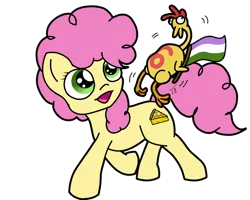 Size: 1024x820 | Tagged: safe, artist:tunrae, derpibooru import, boneless, boneless 6, li'l cheese, earth pony, pony, the last problem, colt, cutie mark, genderqueer, genderqueer pride flag, male, pride, pride flag, simple background, solo, transparent background