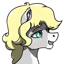 Size: 2519x2544 | Tagged: safe, artist:gusinya, derpibooru import, oc, oc:gray bird, unofficial characters only, pegasus, pony, feminine stallion, head, looking at you, male, oc pegasus, simple background, smiley face, solo, transparent background