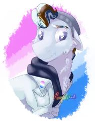 Size: 1602x2118 | Tagged: artist:parrpitched, derpibooru import, male, oc, oc:soulful sonata, offspring, parent:neon lights, parent:oc:aria cappella, parents:canon x oc, pride flag, safe, simple background, solo, stallion, transparent background, unofficial characters only