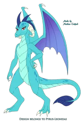 Size: 1920x2752 | Tagged: artist:pyrus-leonidas, crossover, derpibooru import, dragon, dragoness, dragon lord ember, female, hand on hip, looking at you, mortal kombat, part of a set, princess ember, safe, series:mortal kombat:defenders of equestria, simple background, smiling, solo, transparent background, video game crossover