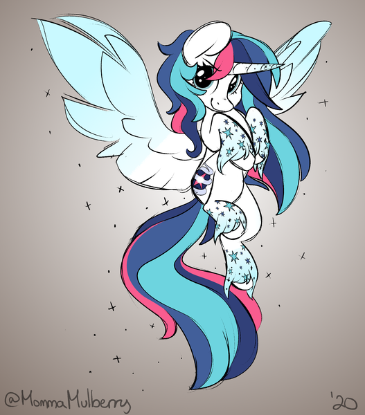 Size: 1861x2117 | Tagged: safe, artist:mulberrytarthorse, artist:pacificside18, derpibooru import, shining armor, alicorn, alicornified, female, gleaming shield, horn, image, mare, png, prince shining armor, princess gleaming shield, race swap, rainbow power, rainbow power-ified, rule 63, simple background, wings