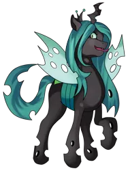 Size: 2700x3600 | Tagged: safe, artist:kenisu-of-dragons, derpibooru import, queen chrysalis, changeling, changeling queen, cute, cutealis, female, forked tongue, high res, simple background, solo, tongue out, transparent background