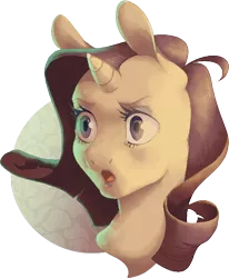 Size: 478x581 | Tagged: safe, artist:ipoloarts, derpibooru import, rarity, unicorn, beige, bust, light, portrait, simple background, solo, transparent background