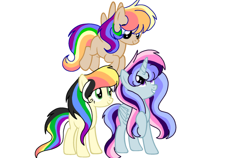 Size: 2102x1352 | Tagged: safe, artist:circuspaparazzi5678, derpibooru import, oc, unofficial characters only, alicorn, earth pony, pegasus, pony, base used, gay, male, omnisexual, pride, pride flag, pride month, pride ponies, simple background, straight ally, transparent background