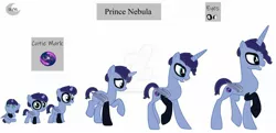 Size: 1920x931 | Tagged: safe, artist:princesslunayay, derpibooru import, oc, oc:prince nebula, alicorn, bat pony, bat pony alicorn, pony, age progression, base used, bat wings, coat markings, colt, cutie mark, deviantart, deviantart watermark, eye markings, foal, horn, male, next generation, obtrusive watermark, parent:princess luna, parent:supernova, parents:lunova, short hair, short tail, simple background, solo, stallion, watermark, white background, wings, young, younger