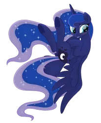 Size: 2204x2681 | Tagged: safe, artist:prince-lionel, deleted from derpibooru, derpibooru import, princess luna, alicorn, pony, cute, female, high res, lunabetes, mare, movie accurate, simple background, solo, spread wings, transparent background, vector, wings