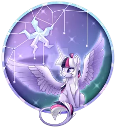 Size: 1024x1127 | Tagged: safe, artist:eyesorefortheblind, deleted from derpibooru, derpibooru import, oc, oc:mystic mysteries, alicorn, pony, alicorn oc, deviantart watermark, horn, obtrusive watermark, simple background, solo, transparent background, watermark, wings