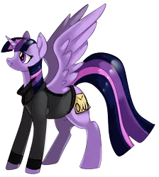 Size: 1170x1308 | Tagged: safe, artist:brainiac, derpibooru import, twilight sparkle, twilight sparkle (alicorn), alicorn, pony, clothes, demonstration, female, how to draw, mare, owo, simple background, slponycon, smiling, solo, spread wings, transparent background, tutorial, video in description, wings