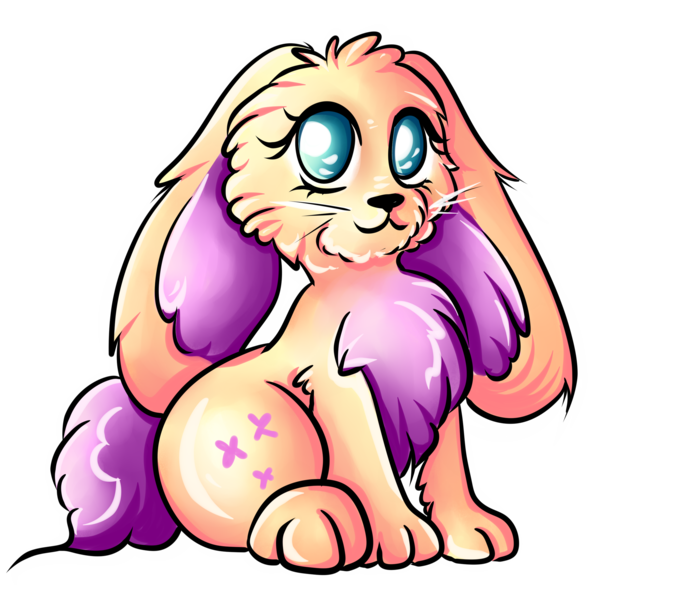 Size: 2737x2426 | Tagged: animal, artist:coco-drillo, bunnified, bunnyshy, chest fluff, cute, derpibooru import, ear fluff, fluttershy, hare, natg2020, newbie artist training grounds, outline, rabbit, safe, shyabetes, simple background, sitting, solo, species swap, transparent background, whiskers