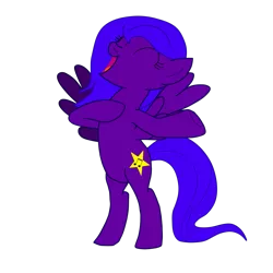 Size: 2449x2449 | Tagged: safe, artist:optimusv42, derpibooru import, starsong, pegasus, pony, chest beating, chest pounding, fan version, friendship troopers, g3, my little pony friendship troopers, simple background, transparent background