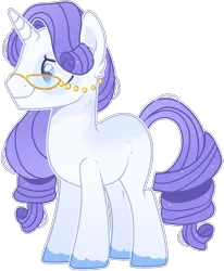 Size: 2232x2706 | Tagged: safe, artist:kurosawakuro, derpibooru import, oc, unofficial characters only, alicorn, pony, base used, colored pupils, glasses, male, offspring, parent:double diamond, parent:rarity, parents:diamond duo, simple background, solo, stallion, transparent background