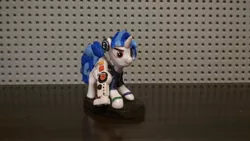 Size: 2560x1440 | Tagged: safe, artist:bomzzzik, derpibooru import, vinyl scratch, pony, unicorn, craft, dubstep, female, figure, figurine, mare, solo