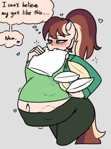 Woman vore belly