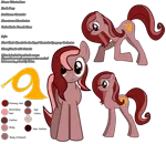 Size: 2632x2278 | Tagged: safe, artist:astralmelodia, deleted from derpibooru, derpibooru import, oc, oc:velvette rose, earth pony, pony creator, cutie mark, earth pony oc, reference sheet, solo