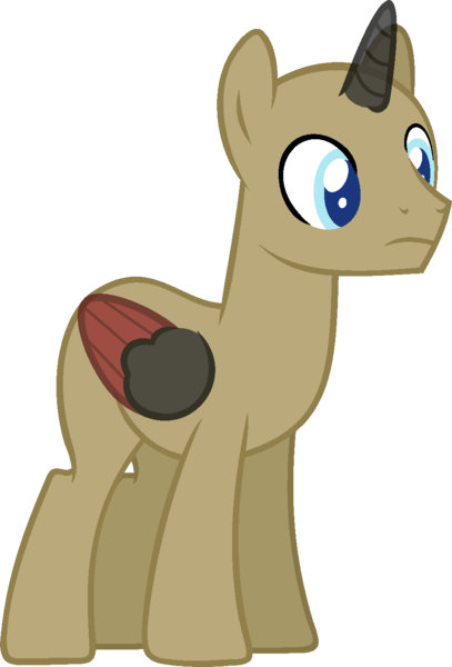 Size: 938x1384 | Tagged: safe, artist:pegasski, derpibooru import, oc, unofficial characters only, alicorn, pony, where the apple lies, alicorn oc, bald, base, horn, simple background, solo, transparent background, wings