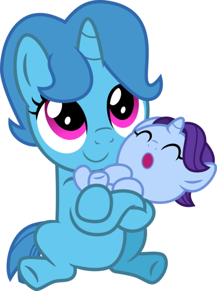 Size: 4000x5347 | Tagged: safe, artist:melisareb, derpibooru import, november rain, spring rain, pony, unicorn, rain siblings, .svg available, absurd resolution, baby, baby pony, base used, brother and sister, carrying, colt, cute, duo, female, filly, filly spring rain, friendship student, headcanon, inkscape, male, novemberbetes, siblings, simple background, springbetes, transparent background, vector, younger