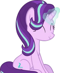 Size: 3923x4748 | Tagged: safe, artist:orbitalxd, derpibooru import, starlight glimmer, unicorn, a-dressing memories, spoiler:a-dressing memories, absurd resolution, deviantart, female, magic, simple background, solo, transparent background, vector