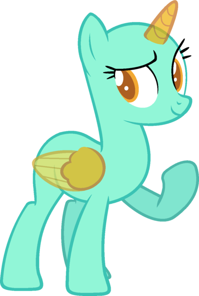 Size: 944x1407 | Tagged: safe, artist:pegasski, derpibooru import, oc, unofficial characters only, alicorn, pony, wonderbolts academy, alicorn oc, bald, base, eyelashes, horn, raised hoof, simple background, smiling, solo, transparent background, wings