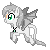 Size: 50x50 | Tagged: safe, artist:fluffomaru, derpibooru import, oc, oc:arctic fluff, unofficial characters only, bat pony, pony, animated, bat pony oc, bat wings, flying, gif, male, pixel art, simple background, solo, stallion, transparent background, wings