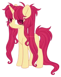 Size: 2271x2832 | Tagged: safe, artist:hawthornss, derpibooru import, oc, oc:amai yume, unofficial characters only, pony, unicorn, freckles, long hair, long mane, looking at you, pigtails, simple background, transparent background, twintails, watermark
