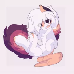 Size: 1636x1632 | Tagged: safe, artist:little-sketches, derpibooru import, oc, oc:ayaka, pegasus, pony, chest fluff, ear fluff, eye clipping through hair, female, simple background, white background