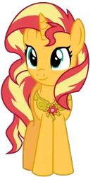 Size: 2800x5300 | Tagged: safe, artist:emeraldblast63, derpibooru import, sunset shimmer, pony, unicorn, absurd resolution, cute, element of empathy, element of harmony, female, mare, shimmerbetes, simple background, solo, transparent background