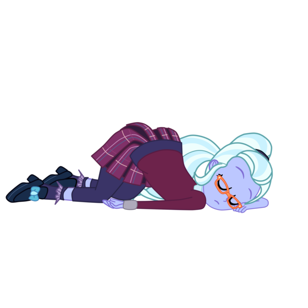 Size: 2952x2952 | Tagged: safe, artist:gmaplay, derpibooru import, sugarcoat, equestria girls, ass, ass up, butt, clothes, crystal prep academy uniform, cute, face down ass up, female, plaid skirt, pleated skirt, school uniform, simple background, skirt, sleeping, solo, sugarcheeks, sugarcute, transparent background