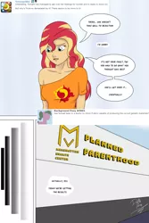 Size: 1000x1500 | Tagged: safe, artist:deltalima, derpibooru import, sunset shimmer, comic:dickhead shimmer 2, equestria girls, comic, dialogue, offscreen character, planned parenthood