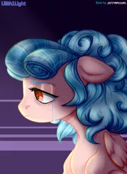 Size: 2184x3000 | Tagged: safe, artist:jeffapegas, artist:lilith1light, derpibooru import, cozy glow, pegasus, pony, base used, crying, female, filly, floppy ears, freckles, high res, sad, solo