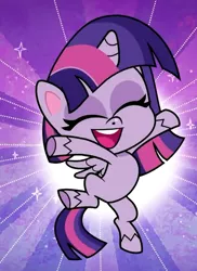 Size: 516x710 | Tagged: safe, derpibooru import, screencap, twilight sparkle, twilight sparkle (alicorn), alicorn, pony, my little pony: pony life, princess probz, spoiler:pony life s01e01, cropped, cute, female, mare, smiling, solo, twiabetes