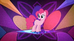 Size: 3840x2160 | Tagged: safe, artist:dashiesparkle, artist:laszlvfx, derpibooru import, edit, pinkie pie, pony, image, png, solo, wallpaper, wallpaper edit